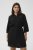 Kaffe Curve Mille Short Shirt Dress Black Deep - Мини рокли - 