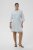 Kaffe Curve Mille Short Shirt Dress Nantucket Breeze Blue - Мини рокли - 