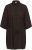 Kaffe Curve Mille Short Shirt Dress Black Coffee Brown - Мини рокли - 