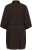Kaffe Curve Mille Short Shirt Dress Black Coffee Brown - Мини рокли - 