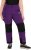 Ulla Popken HYPRAR Multifunctional Durable Inset Trekking Pants Plum - Дамски Дънки & Панталони в Големи Размери – Plus Size - 