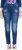 Ulla Popken Lightly Distressed Stretch Fit Jeans Blue Denim - Дамски Дънки & Панталони в Големи Размери – Plus Size - 