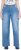 Ulla Popken Extra Wide Leg Stretch Fit Jeans Light Blue - Дамски Дънки & Панталони в Големи Размери – Plus Size - 