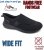 D555 Shelvey Kingsize Open Top Knitted Shoe Black - Маратонки - 