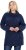 Ulla Popken Space Yarn Oversized Turtleneck Sweater Blue - Суичъри & cуичъри с качулка - 