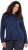 Ulla Popken Textured Glitter Embroidery Oversized Sweater Ink Blue - Суичъри & cуичъри с качулка - 