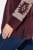 Ulla Popken Aztec Pattern Turtleneck Sweater Plum - Суичъри & cуичъри с качулка - Уютни суитшърти, суичъри и плетива