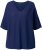 Ulla Popken Oversized 3/4 Sleeve V-Neck Sweater Navy - Суичъри & cуичъри с качулка - 