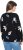 Ulla Popken Eco Cotton Leaf Pattern Long Sleeve Sweater Black - Суичъри & cуичъри с качулка - 