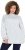 Ulla Popken Graphic Stripe Long Sleeve Turtleneck Sweater Silver Melange - Суичъри & cуичъри с качулка - 