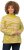 Ulla Popken Zebra Print Mock Turtleneck Long Sleeve Sweater Yellow Green - Суичъри & cуичъри с качулка - 