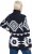 Ulla Popken Aztec-Inspired Long Sleeve Turtleneck Sweater Navy - Суичъри & cуичъри с качулка - 