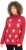 Ulla Popken Gingerbread Men Sweater Salsa Red - Суичъри & cуичъри с качулка - 