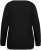 Ulla Popken Soft Fine Knit Pullover V-Neck Sweatshirt Black - Суичъри & cуичъри с качулка - 