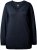Ulla Popken Soft Fine Knit Pullover V-Neck Sweatshirt Marine - Суичъри & cуичъри с качулка - 