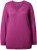 Ulla Popken Soft Fine Knit Pullover V-Neck Sweatshirt Dark Lilac - Суичъри & cуичъри с качулка - 