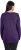 Ulla Popken Soft Fine Knit Pullover V-Neck Sweatshirt Deep Violet - Суичъри & cуичъри с качулка - 