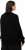 Ulla Popken Lace-Up Cuff Long Sleeve V-Neck Sweater Black - Суичъри & cуичъри с качулка - 