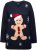 Ulla Popken Gingerbread Man Christmas Sweater Navy - Суичъри & cуичъри с качулка - 