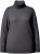 Ulla Popken Turtleneck Ribbed Trim Long Sleeve Sweater Charcoal Grey Melange - Суичъри & cуичъри с качулка - 