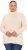 Ulla Popken Turtleneck Ribbed Trim Long Sleeve Sweater Nature Melange - Суичъри & cуичъри с качулка - 
