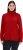 Ulla Popken Turtleneck Ribbed Trim Long Sleeve Sweater Salsa Red - Суичъри & cуичъри с качулка - 