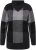 Ulla Popken Grand Check Long Sleeve Sweater Charcoal Grey Melange - Суичъри & cуичъри с качулка - 