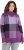 Ulla Popken Grand Check Long Sleeve Sweater Violet - Суичъри & cуичъри с качулка - 