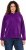 Ulla Popken Chenille Knit Hoodie Dark Purple - Суичъри & cуичъри с качулка - 