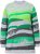 Ulla Popken Landscape Stripe Sweater Moss Green - Суичъри & cуичъри с качулка - 