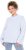Ulla Popken Striped Wool Blend Turtleneck Sweater Sky Blue - Суичъри & cуичъри с качулка - 
