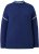 Ulla Popken Contrast Trim Long Sleeve Sweater Dark Blue - Суичъри & cуичъри с качулка - 
