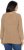 Ulla Popken Two-Tone Mixed Knit Troyer Collar Sweater Caramel - Суичъри & cуичъри с качулка - 