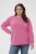 Kaffe Curve Sus Sweatshirt Pink Power - Суитшърти - 