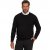 JP1880 Pullover Sweater Black TALL - МЪЖКО ОБЛЕКЛО MT-6XLT - дрехи за високи мъже