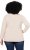 Ulla Popken Drawstring Collar Long Sleeve Sweatshirt Nature Melange - Суичъри & cуичъри с качулка - 