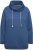 Ulla Popken Drawstring Collar Long Sleeve Sweatshirt Ink Blue - Суичъри & cуичъри с качулка - 