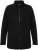 Ulla Popken Modular Fleece Zip Front Jacket Black - Суичъри & cуичъри с качулка - 
