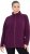 Ulla Popken Modular Fleece Zip Front Jacket Dark Cherry - Суичъри & cуичъри с качулка - 