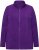 Ulla Popken Modular Fleece Zip Front Jacket Dark Plum - Суичъри & cуичъри с качулка - 