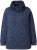 Ulla Popken Teddy Collar Printed Sweatshirt Navy - Суичъри & cуичъри с качулка - 
