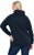 Ulla Popken Rhinestone Snowflake Turtleneck Sweatshirt Navy - Суичъри & cуичъри с качулка - 