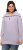 Ulla Popken Long Sleeve Troyer Collar Sweatshirt Pastel Lilac - Суичъри & cуичъри с качулка - 