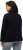Ulla Popken Tonal Leopard Print Longline Zip-Up Sweatshirt Black - Суичъри & cуичъри с качулка - 