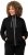Ulla Popken Contrast Color Zip Up Sweatshirt Black - Суичъри & cуичъри с качулка - 