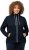 Ulla Popken Contrast Color Zip Up Sweatshirt Navy - Суичъри & cуичъри с качулка - 