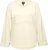 Ulla Popken Embroidered Freedom Rolled Edge Sweatshirt Sand - Суичъри & cуичъри с качулка - 