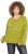 Ulla Popken Embroidered Freedom Rolled Edge Sweatshirt Avocado Green - Суичъри & cуичъри с качулка - 