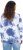 Ulla Popken Tie Dye Gathered Sweatshirt Atlantic Blue - Суичъри & cуичъри с качулка - 