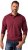 JP1880 Polo Shirt Pique Long Sleeve Red - Поло тениски - мъжки тениски с яка големи размери